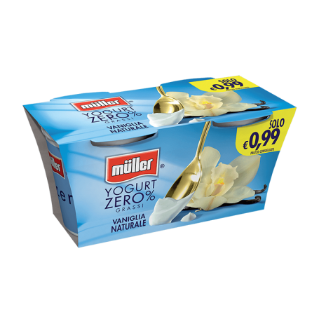 MULLER YOG.GR125X2 0% VANIGLIA