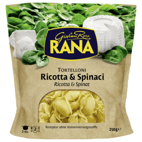 GIOVANNI RANA TORTELLINI RICOTTA/SPINACI
