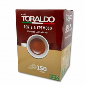 CAFFE TORALDO 150 CIALDE FORTE CREMOSO