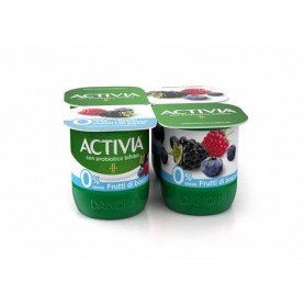 DANONE ACTIVIA FR.BOSCO 0% GR125 X 4