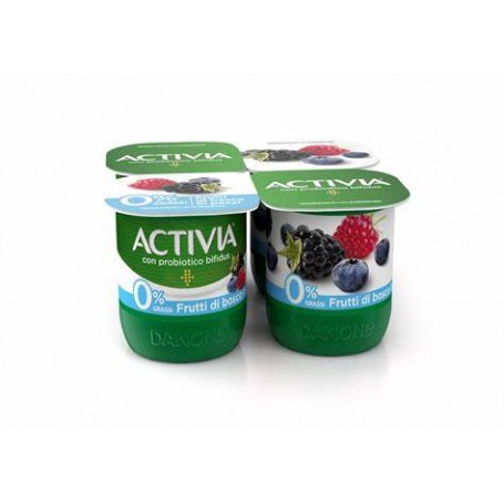 DANONE ACTIVIA FR.BOSCO 0% GR125 X 4