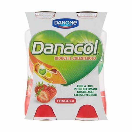 DANONE DANACOL FRAGOLA GR100 X 4