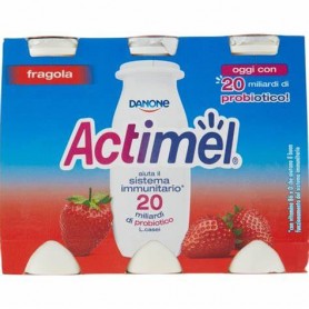 DANONE ACTIMEL FRAGOLA GR100 X 6