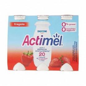 DANONE ACTIMEL FRAGOLA 0% GR100 X 6