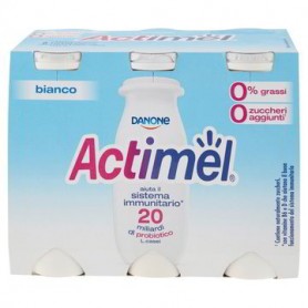 DANONE ACTIMEL BIANCO 0%GRASSI GR100 X 6