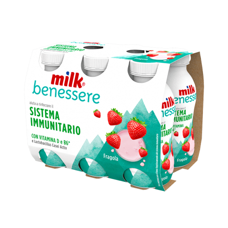 MILK DIFESE IMMUNITARIE FRAGOLA GR600