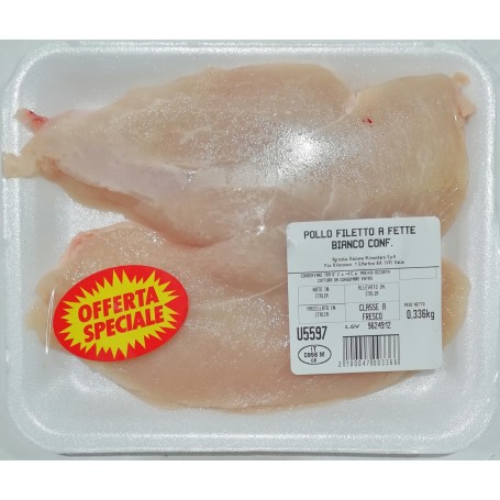 POLLO FILETTO A FETTE