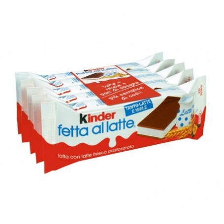 FERRERO KINDER FETTA AL LATTE GR140 PZ 8