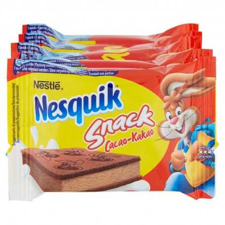 NESTLE NESQUICK SNACK CACAO  GR130 PZ8