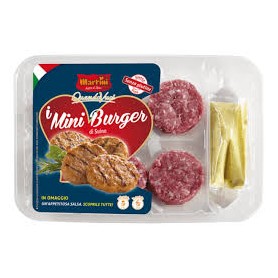 MRT MINI BURGER DI SUINO CLASSICI GR 220