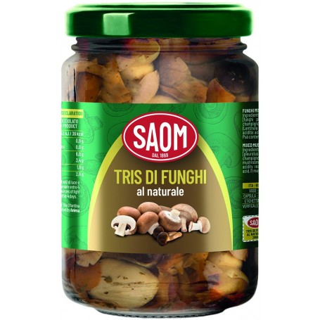 SAOM TRIS DI FUNGHI NAT.GR280VV